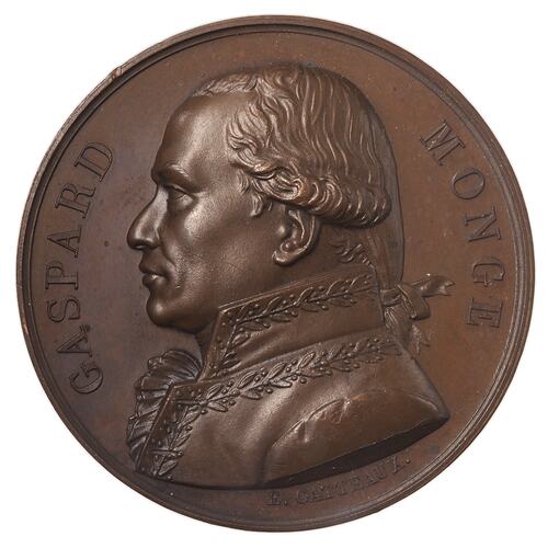 Medal - Gaspard Monge, France, 1822