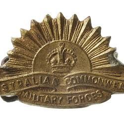 Badge - Rising Sun, Australian Commonwealth Military Forces, 1912-1919