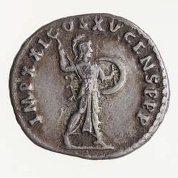 Coin - Denarius, Emperor Domitian, Ancient Roman Empire, 90 AD