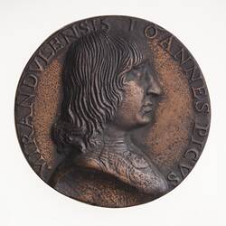 Electrotype Medal Replica - Giovanni Pico della Mirandola