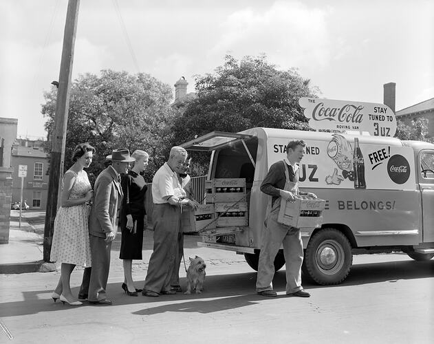 Coca-Cola Company, Promotional Vehicle, Victoria, 09 Apr 1959