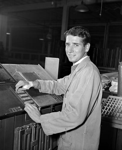Grayflower Publishing, Factory Worker, Fitzroy Victoria, 14 May 1959