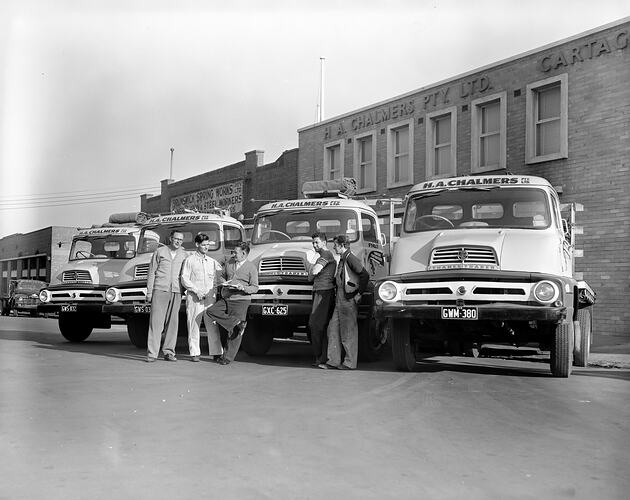 Ford Motor Company of Australia, Cartage Contractors Building Exterior, West Melbourne, 16 May 1959