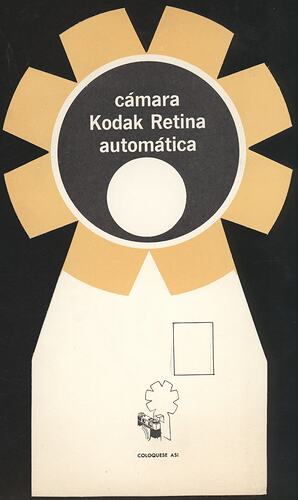 Price Ticket - Kodak Mexico, 'Camara Kodak Retina Automatica', 1959 - 1966