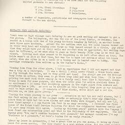 Bulletin - 'Kodak Staff Service Bulletin', No 4, 25 Oct 1941