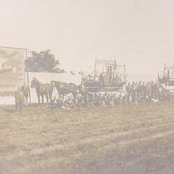 Photograph - Maryborough Waterside Union, Mounted, 1908
