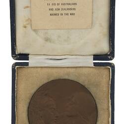 Case and Medal, Anzac Remembrance, Dora Ohlfsen, Australia, 1919
