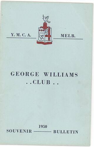 Booklet - George Williams Club Souvenir Bulletin, 1950
