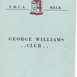 Booklet - George Williams Club Souvenir Bulletin, 1950
