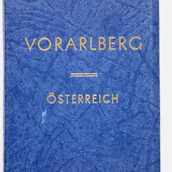 Booklet - Souvenir Fold-Out, 'Vorarlberg', Austria, circa 1950