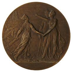 Medal - Woodrow Wilson, France, circa 1917