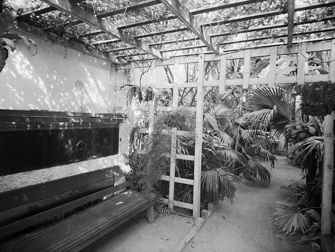 Kodak Australasia Pty Ltd, Back Garden Seat, Kodak Branch, Townsville, QLD, 1930s