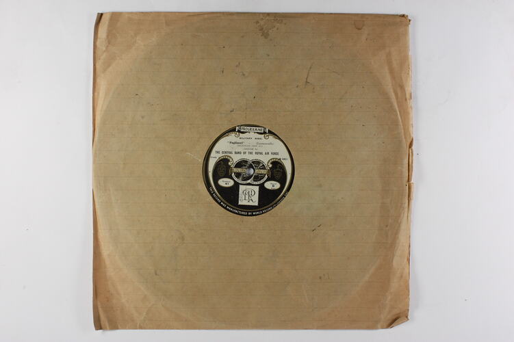 Disc Recording - World,  Double Sided, 'Pagliaccir' Parts 1 & 2, (Leoncavallo) 1920-1930