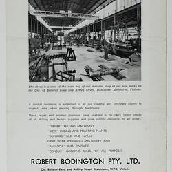 Page with photo image and printed descriptive text.