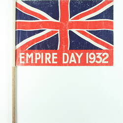 Flag - Empire Day, Victoria, 1932