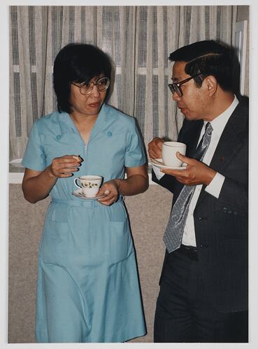 Kodak Australasia Pty Ltd, Staff at Opening of Technical Centre, Coburg, 1986-1987