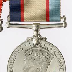 Medal - Australia Service Medal 1939-1945, Australia, 1945 - Obverse