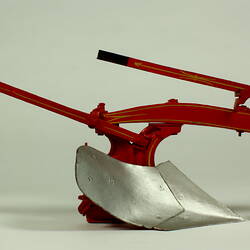 Mouldboard Plough Model - Mitchell & Co, Walking Single-Furrow, Reversible, West Footscray, Victoria, before 1920