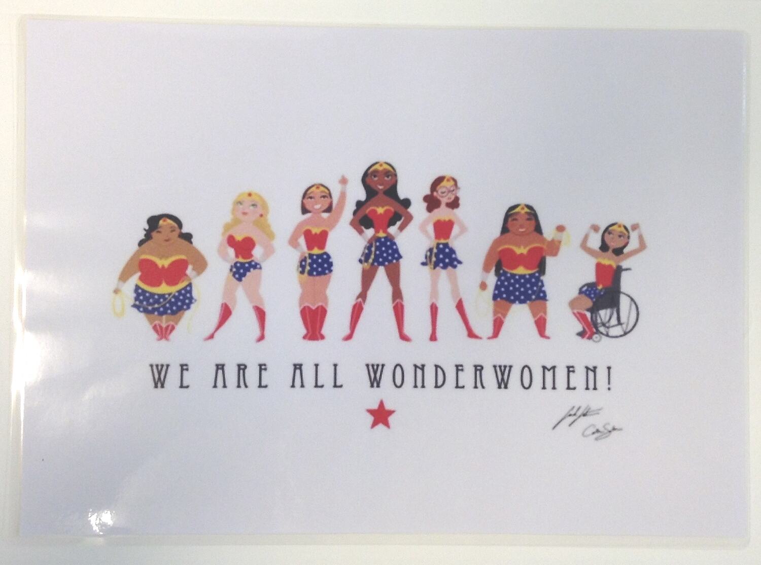 Sign We Are All Wonderwomen!, Melbourne, 21 Jan 2017
