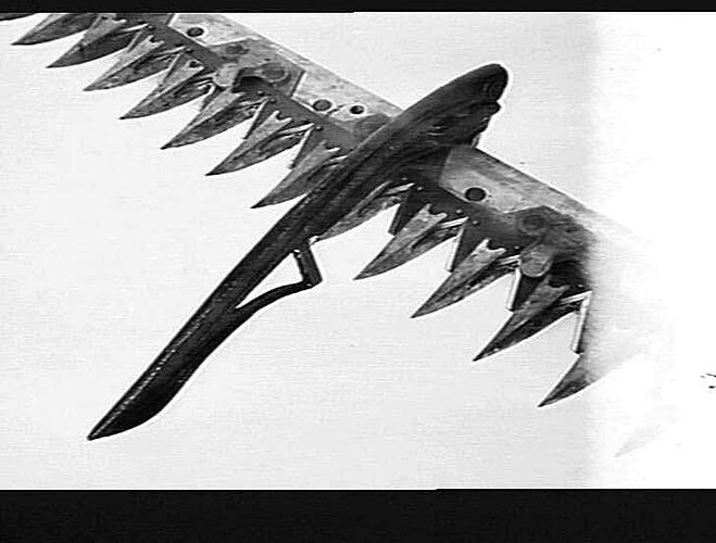 PEA LIFTER FINGER FOR MOWER (FRONT): NOV 1942