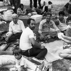 Digital Photograph - Wafa Fahour & Family, Healesville, Melbourne, 1984