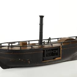 Paddle Steamer Model - William Symington's Charlotte Dundas, circa 1802