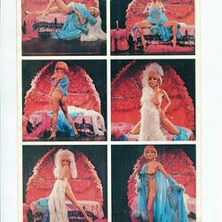 Flyer - International Striptease Festival, Raymond Revuebar, London, 1970