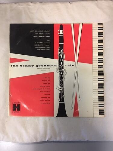 Disc Recording - The Benny Goodman Trio, Fletcher Henderson Fund, 1950s