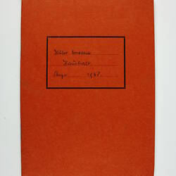 Recipe Book - Dorothea Dunzinger, Steyr, Austria, Jun 1948 - Feb 1949