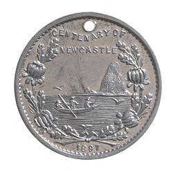 Medal - Centenary of Newcastle, New South Wales, Australia, 1897