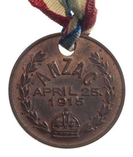 Medal - Anzac, April 25, 1915 AD