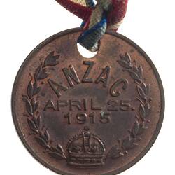 Medal - Anzac, Australia, 25 Apr 1915