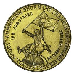 Medal - Armstrong Shoe Mart, Frankston, 1988 AD