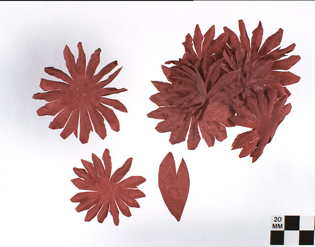 Artificial Flowers - Dark Red