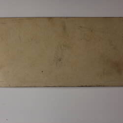Rectangular brown cardboard