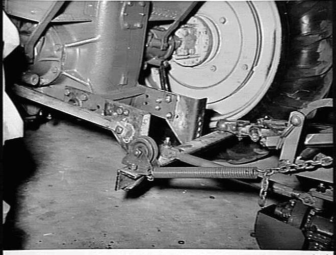 744D ROW-CROP AND P.T.O. MOWER: JULY 1954