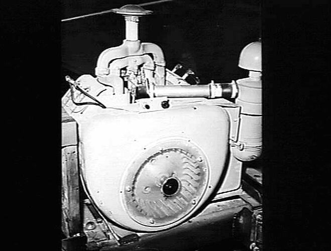 WISCONSON ENGINE FITTED TO 701 PICKUP BALER: FEB 1956