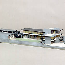 Architectural Model - Miles House, Brighton, 1965, Model by James Swansson, 1989