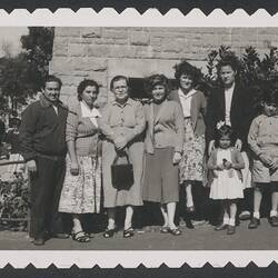 Photograph - Coxhead Family Portrait, Fremantle, Australia, 1958