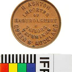 H. Ashton Token Halfpenny