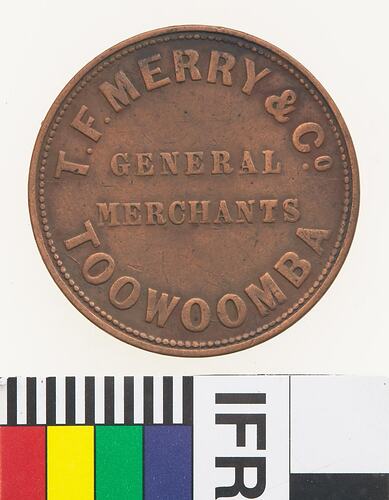 T.F. Merry & Co.Token Penny