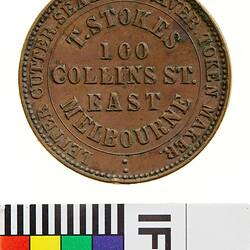 Thomas Stokes Token Penny