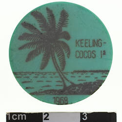 Cocos (Keeling) Islands Twenty Five Cent 1968