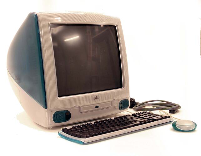Computer System - Apple iMac, Bondi Blue