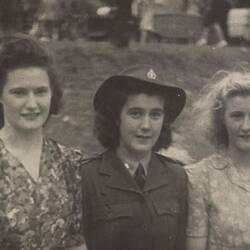 Digital Photograph - 'Goodbye to Jean Buckley, Off to the Land Army', Coburg, 1943