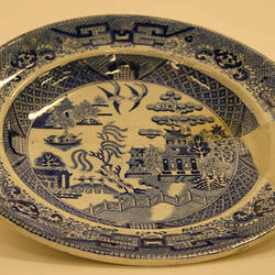 Ceramic - vessel - plate - earthenware