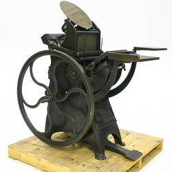 Printing Press - Chandler & Price Treadle Clam Shell Platen, Old Style