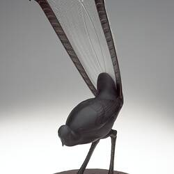Statuette - Superb Lyrebird, Menura novaehollandiae, 1988