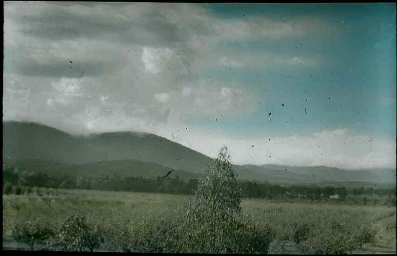 Lantern Slide - Mt Dandenong, Victoria, Date Unknown. [BA 1758]