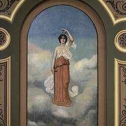 Sylphs, Justice, Detail of Interior Following Restoration, Royal Exhibition Building, Melbourne, Victoria, 2001